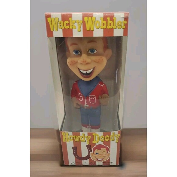 Wacky Wober Howdy Doody Booble Head Nodder Funko 2001 Vintage - Picture 1 of 16